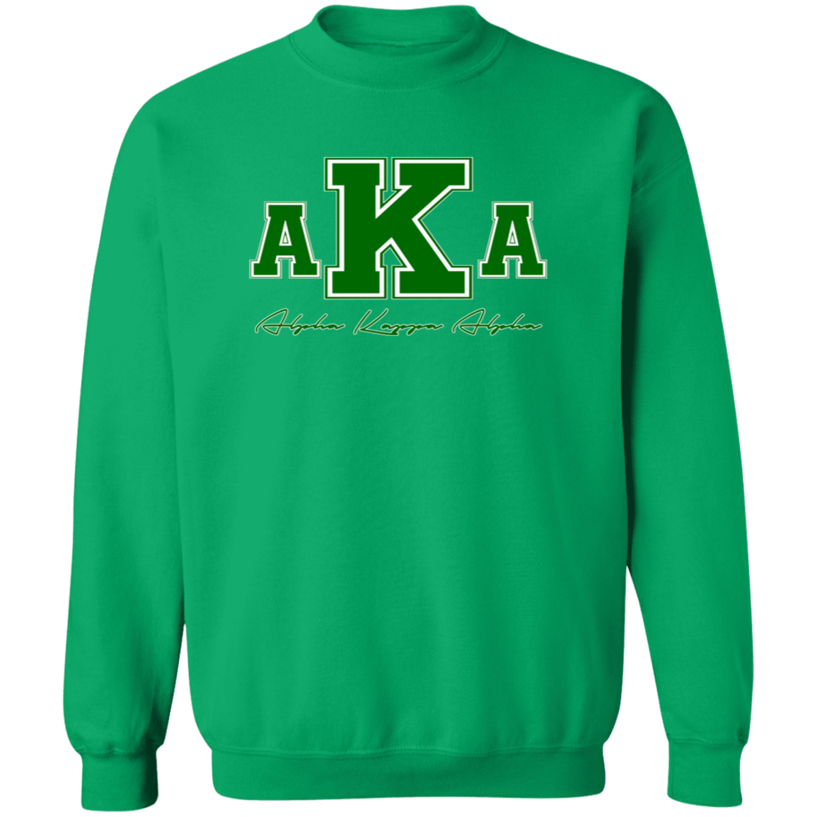 Alpha Kappa Alpha Screen Printed Crewneck Sweatshirt