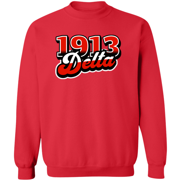 Delta Sigma Theta Sweatshirt Paraphernalia Screen Printed Unisex