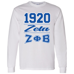 Zeta Phi Beta Sorority LS T-Shirt