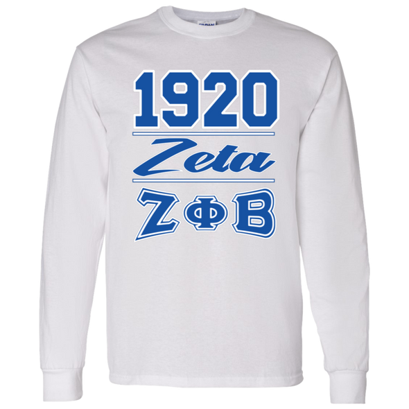 Zeta Phi Beta Sorority LS T-Shirt