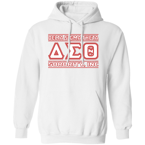 Delta Sigma Theta Hoodie Paraphernalia Screen Printed Unisex