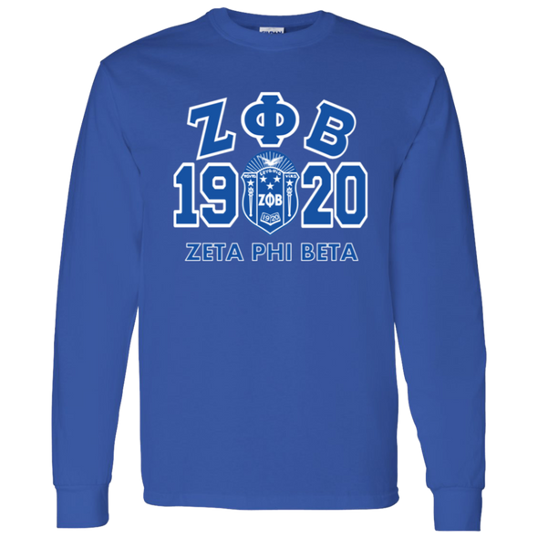 Zeta Phi Beta Sorority LS T-Shirt