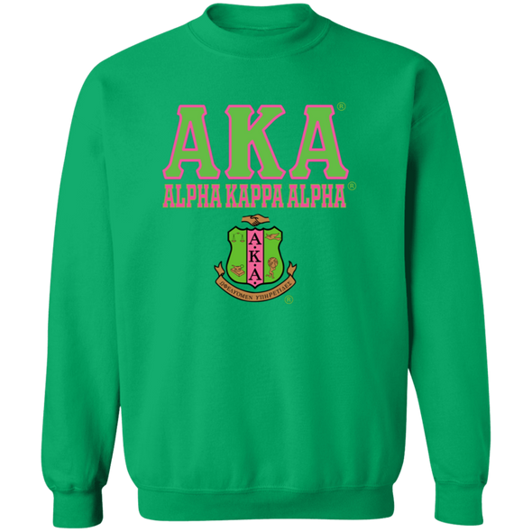Alpha Kappa Alpha Crewneck Pullover Sweatshirt