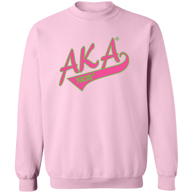 Alpha Kappa Alpha Screen Printed Crewneck Sweatshirt