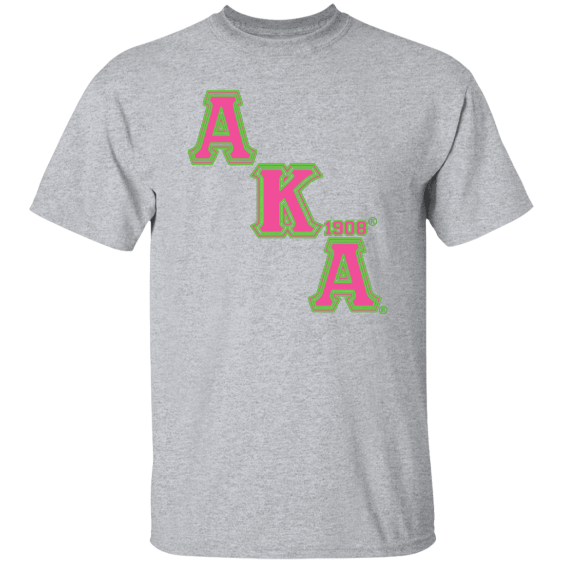 Alpha Kappa Alpha Screen Printed T-Shirt