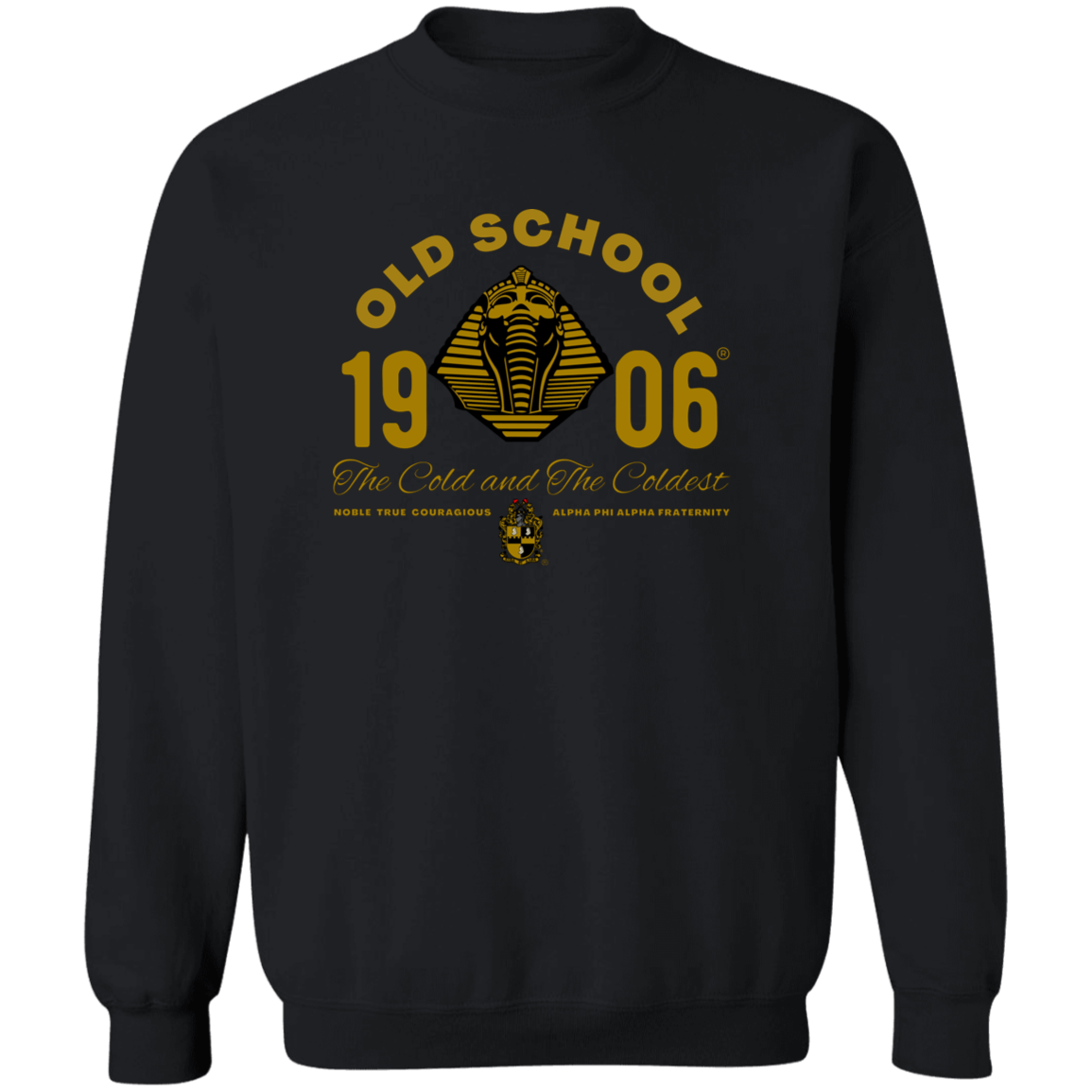 Alpha Phi Alpha Black Ice Collection Sweatshirt Ed. 3 - My Greek Letters