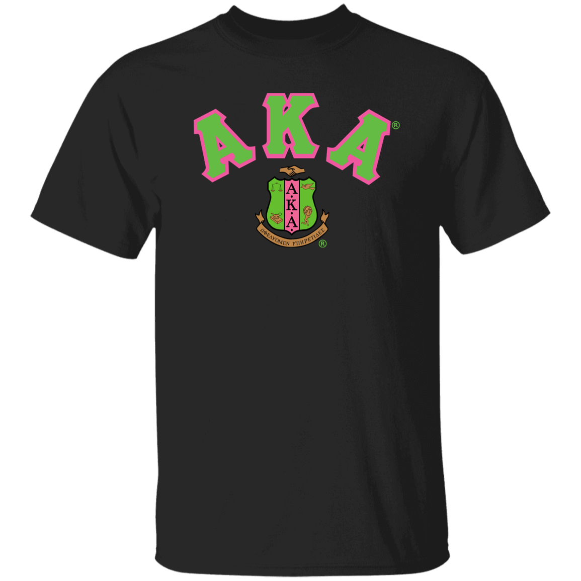 Alpha Kappa Alpha Screen Printed T-Shirt