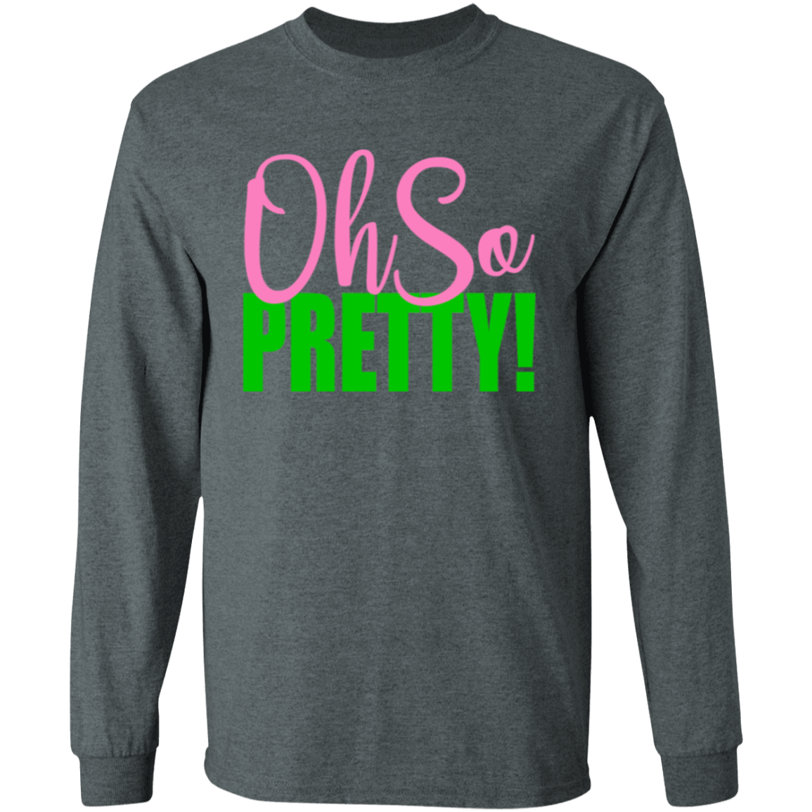 Alpha Kappa Alpha Screen Printed Long Sleeve