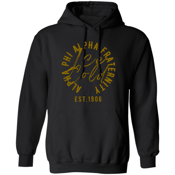 Alpha Phi Alpha Black Ice Collection Hoodie Ed. 1 - My Greek Letters