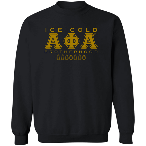 Alpha Phi Alpha Black Ice Collection Sweatshirt Ed. 4 - My Greek Letters