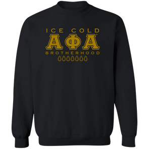 Alpha Phi Alpha Black Ice Collection Sweatshirt Ed. 4 - My Greek Letters
