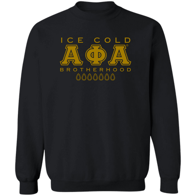 Alpha Phi Alpha Black Ice Collection Sweatshirt Ed. 4 - My Greek Letters