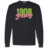 Alpha Kappa Alpha Screen Printed Long Sleeve