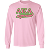 Alpha Kappa Alpha Screen Printed Long Sleeve