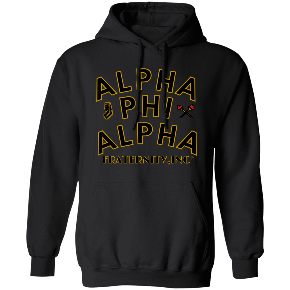Alpha Phi Alpha Black Ice Collection Hoodie Ed. 9 - My Greek Letters