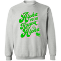 Alpha Kappa Alpha Crewneck Pullover Sweatshirt - My Greek Letters