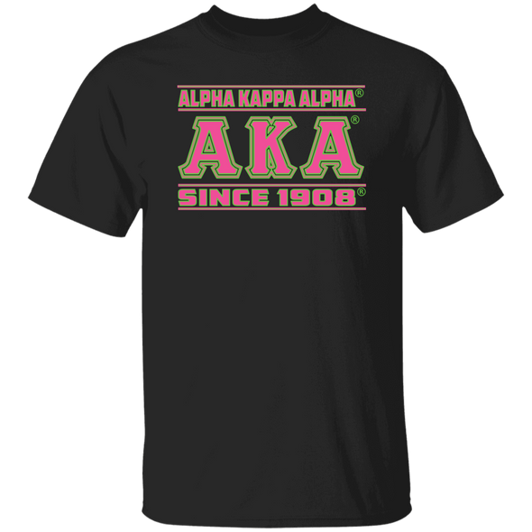 Alpha Kappa Alpha Screen Printed T-Shirt