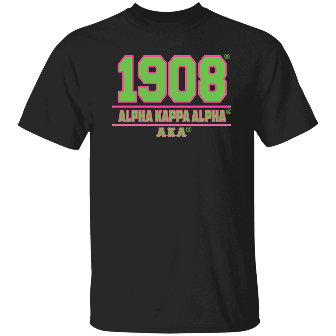 Alpha Kappa Alpha Screen Printed T-Shirt