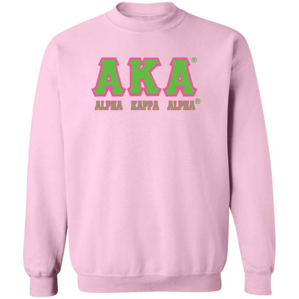 Alpha Kappa Alpha Crewneck Pullover Sweatshirt