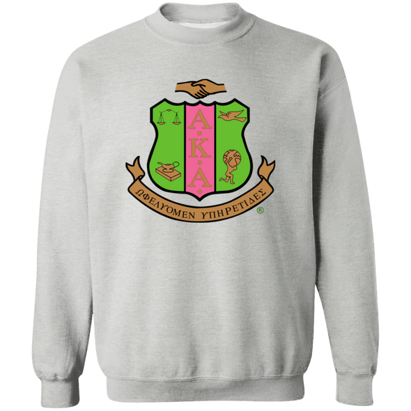 Alpha Kappa Alpha Screen Printed Crewneck Sweatshirt