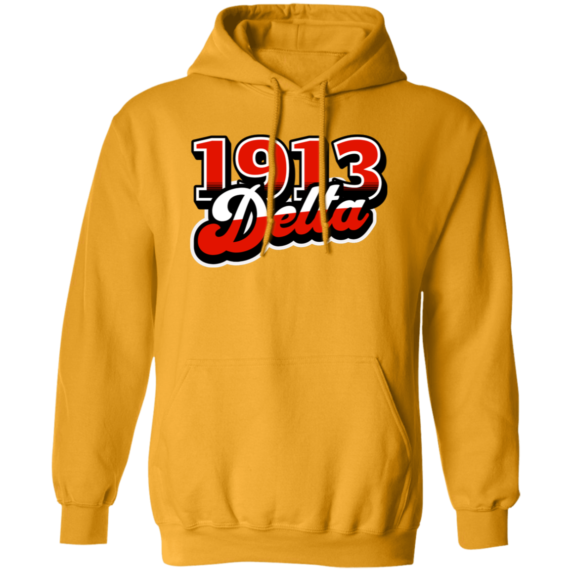 Delta Sigma Theta Hoodie Paraphernalia Screen Printed Unisex