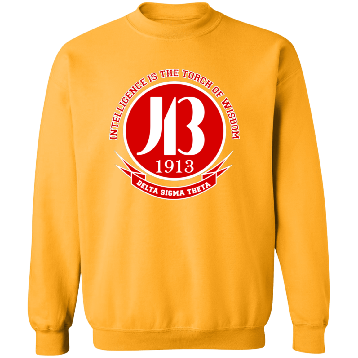 Delta Sigma Theta Sweatshirt Paraphernalia Screen Printed Unisex