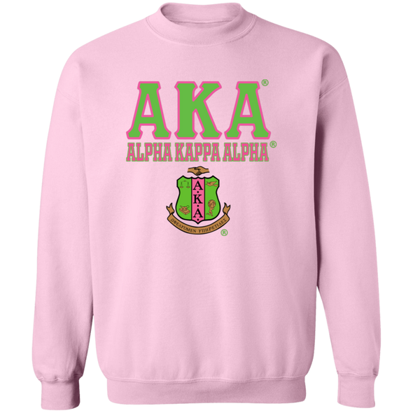 Alpha Kappa Alpha Crewneck Pullover Sweatshirt