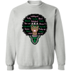 Alpha Kappa Alpha Screen Printed Crewneck Sweatshirt