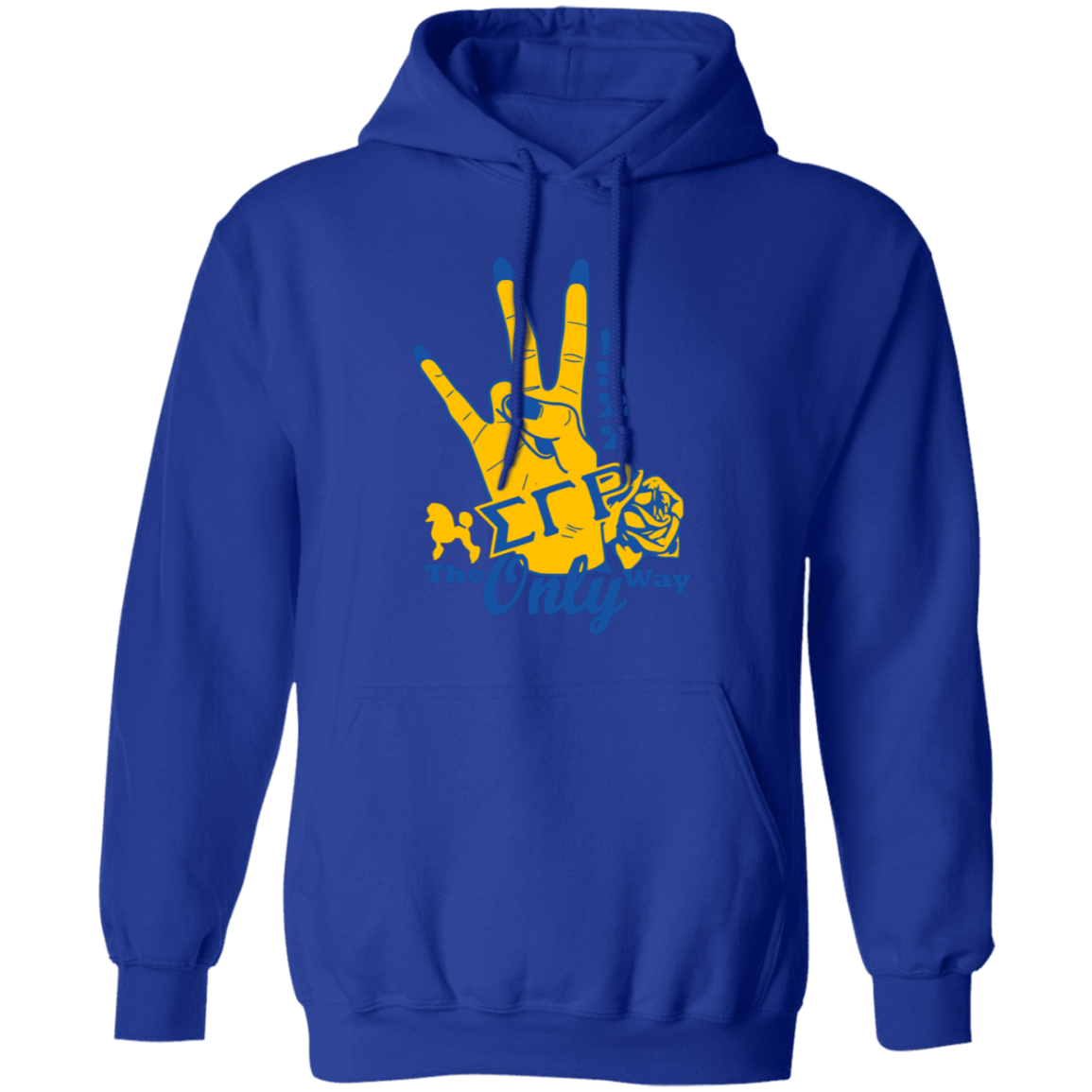 Sigma Gamma Rho Screen Printed  Hoodie