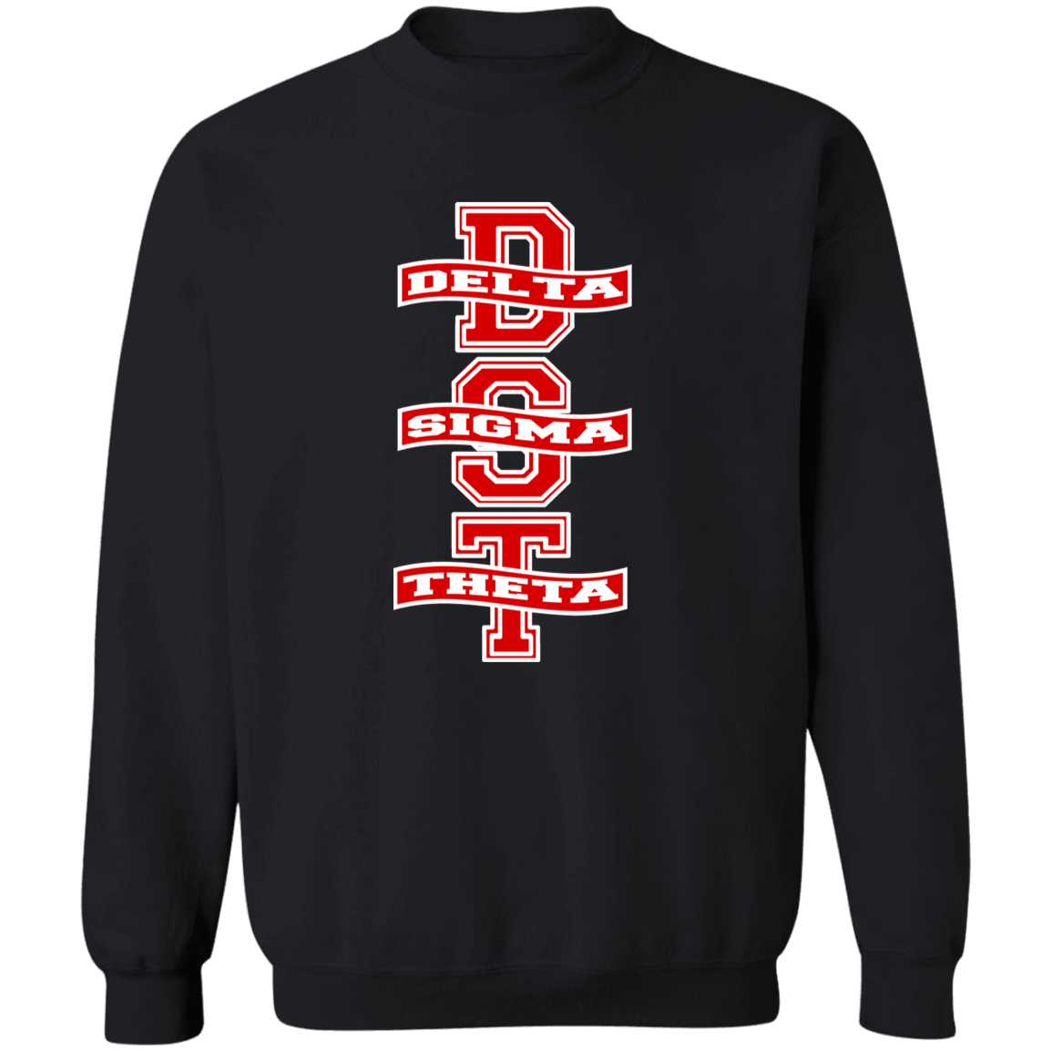 Delta Sigma Theta Sweatshirt Paraphernalia Screen Printed Unisex