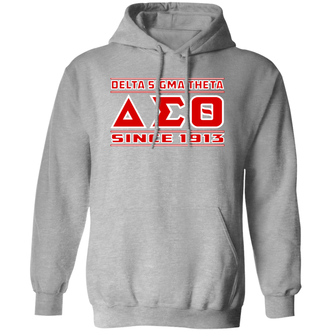 Delta Sigma Theta Hoodie Paraphernalia Screen Printed Unisex
