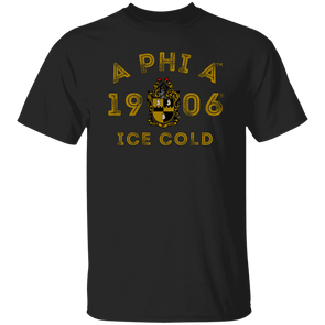 Alpha Phi Alpha Black Ice Collection T-Shirt Ed. 6