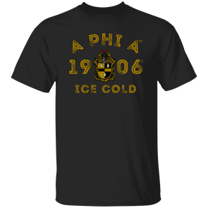 Alpha Phi Alpha Black Ice Collection T-Shirt Ed. 6 - My Greek Letters