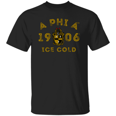 Alpha Phi Alpha Black Ice Collection T-Shirt Ed. 6 - My Greek Letters