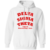 Delta Sigma Theta Hoodie Paraphernalia Screen Printed Unisex