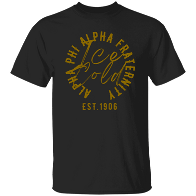 Alpha Phi Alpha Black Ice Collection T-Shirt Ed. 1