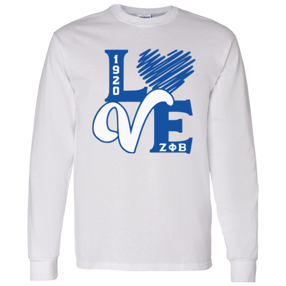 Zeta Phi Beta Sorority LS T-Shirt