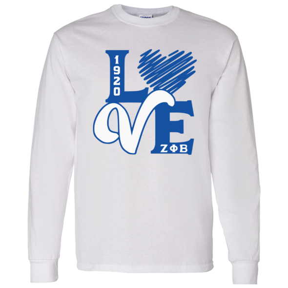 Zeta Phi Beta Sorority LS T-Shirt