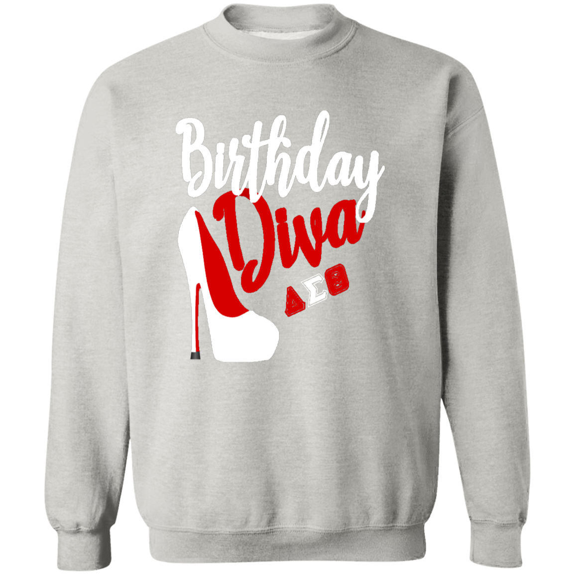 Delta Sigma Theta Sweatshirt Paraphernalia Screen Printed Unisex