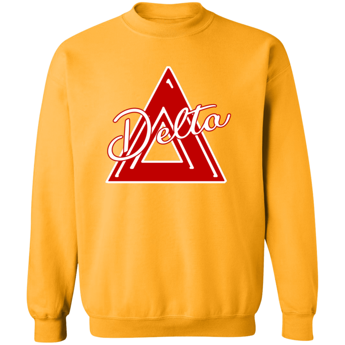 Delta Sigma Theta Sweatshirt Paraphernalia Screen Printed Unisex