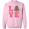 Alpha Kappa Alpha Crewneck Pullover Sweatshirt