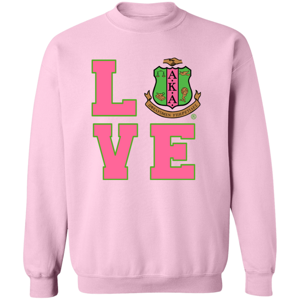 Alpha Kappa Alpha Crewneck Pullover Sweatshirt