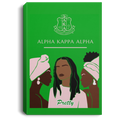 Alpha Kappa Alpha Canvas Canvas