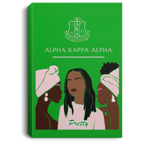 Alpha Kappa Alpha Canvas Canvas