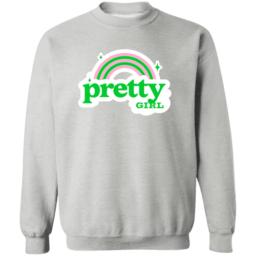Alpha Kappa Alpha Crewneck Pullover Sweatshirt - My Greek Letters