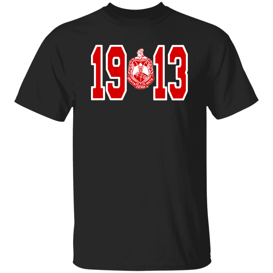 Delta Sigma Theta T-Shirt Paraphernalia Screen Printed Unisex