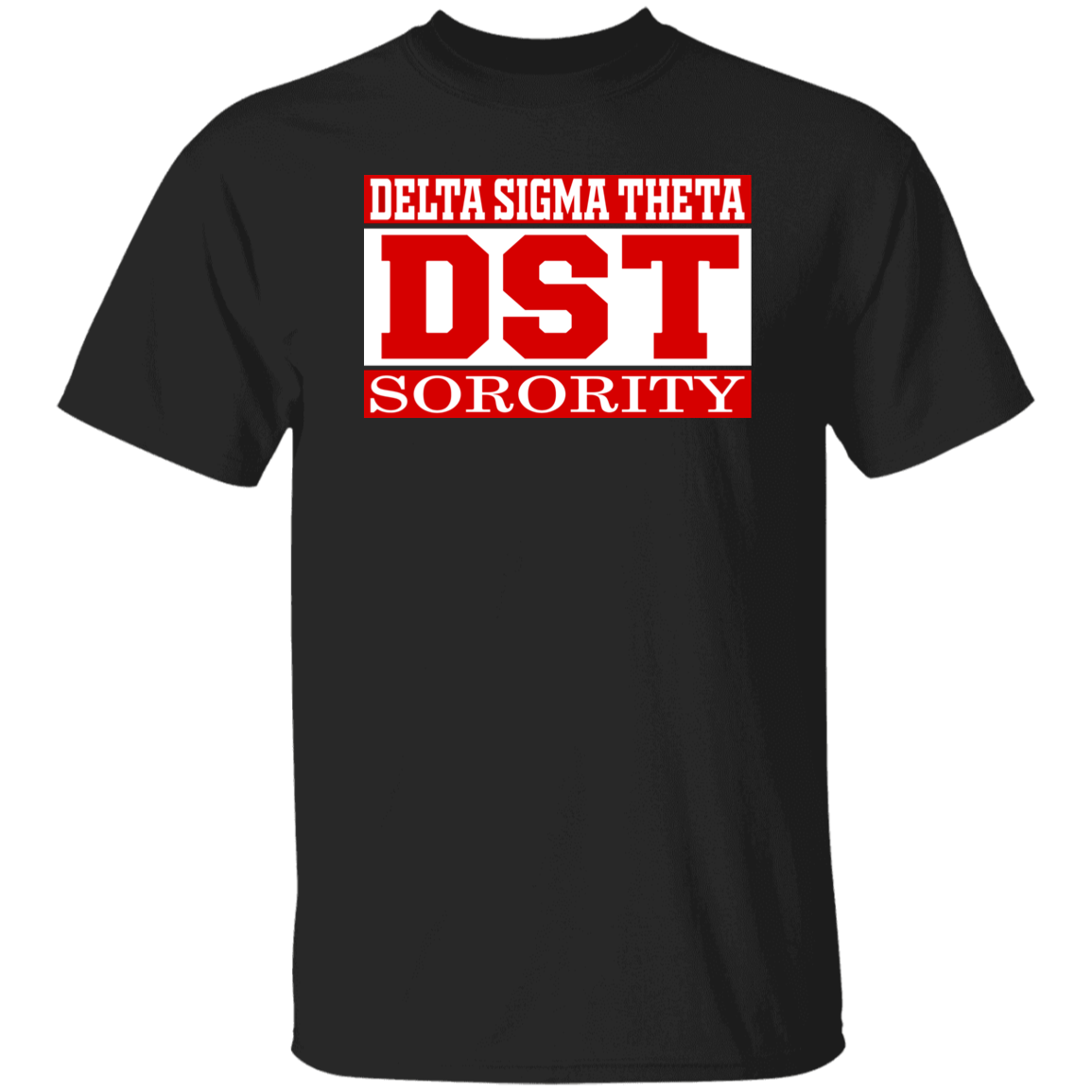 Delta Sigma Theta T-Shirt Paraphernalia Screen Printed Unisex