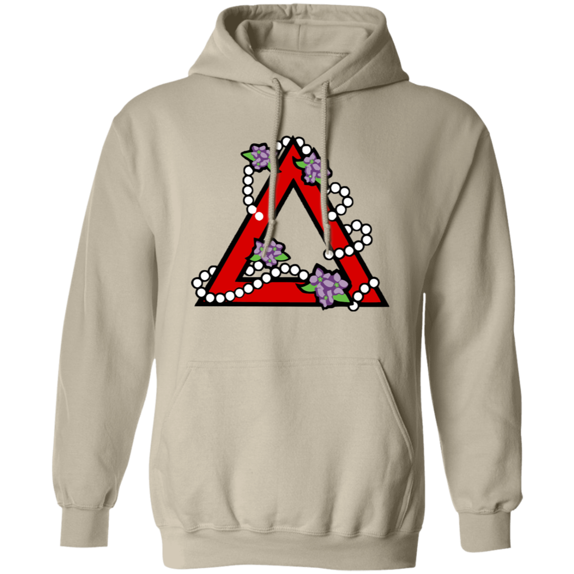 Delta Sigma Theta Hoodie Paraphernalia Screen Printed Unisex