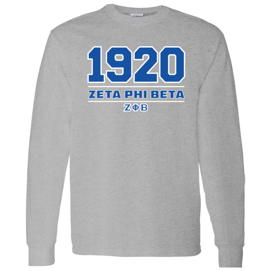 Zeta Phi Beta Sorority LS T-Shirt