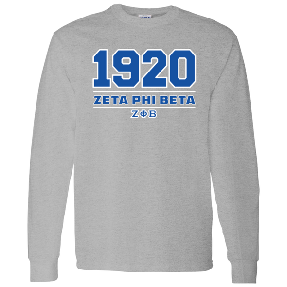 Zeta Phi Beta Sorority LS T-Shirt